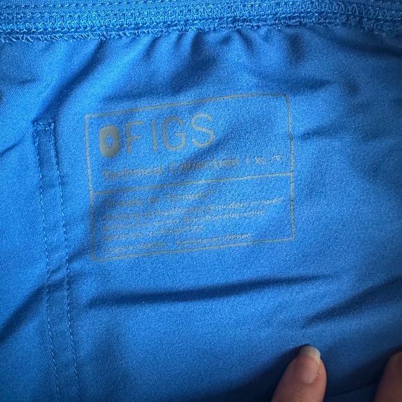 FIGS Size XL-P Livingston Basic Scrub Pants Royal Blue - Picture 5 of 7